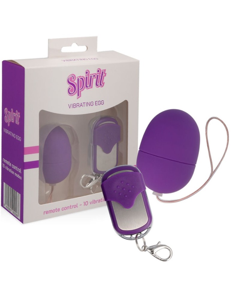 spirit petit oeuf vibrant télécommande lilas_3