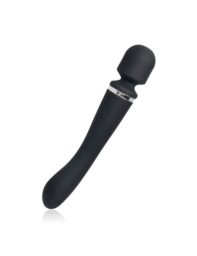 esprit baguette de massage noir 2 en 1