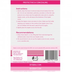 bye-bra couvre-tétons en soie 4 paires taille xl_3