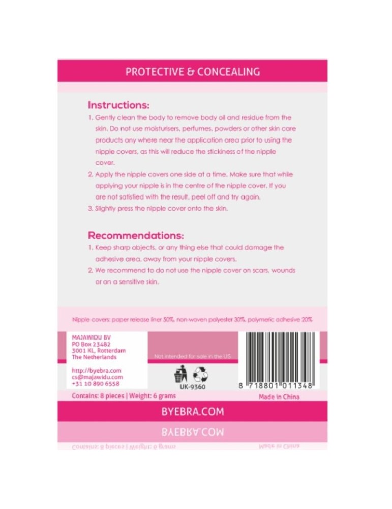 bye-bra couvre-tétons en soie 4 paires taille xl_3