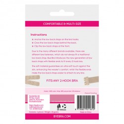 byebra adaptateur soutien-gorge dos ouvert beige 2 crochets_5