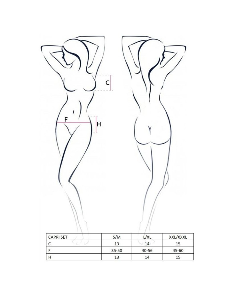 passion femme capri ensemble noir taille_2