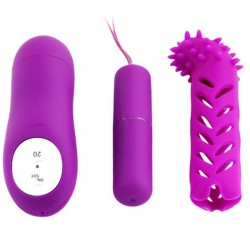 pretty love flirtation - balle avec manchon de stimulateur et contrôleur_4