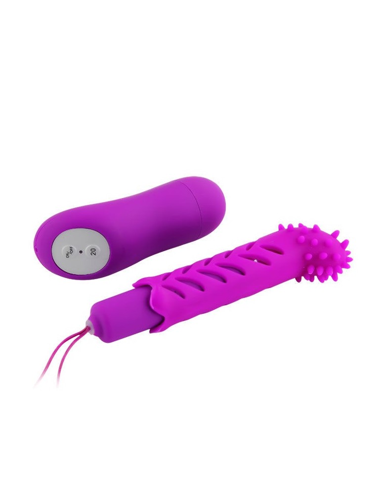 pretty love flirtation - balle avec manchon de stimulateur et contrôleur_6