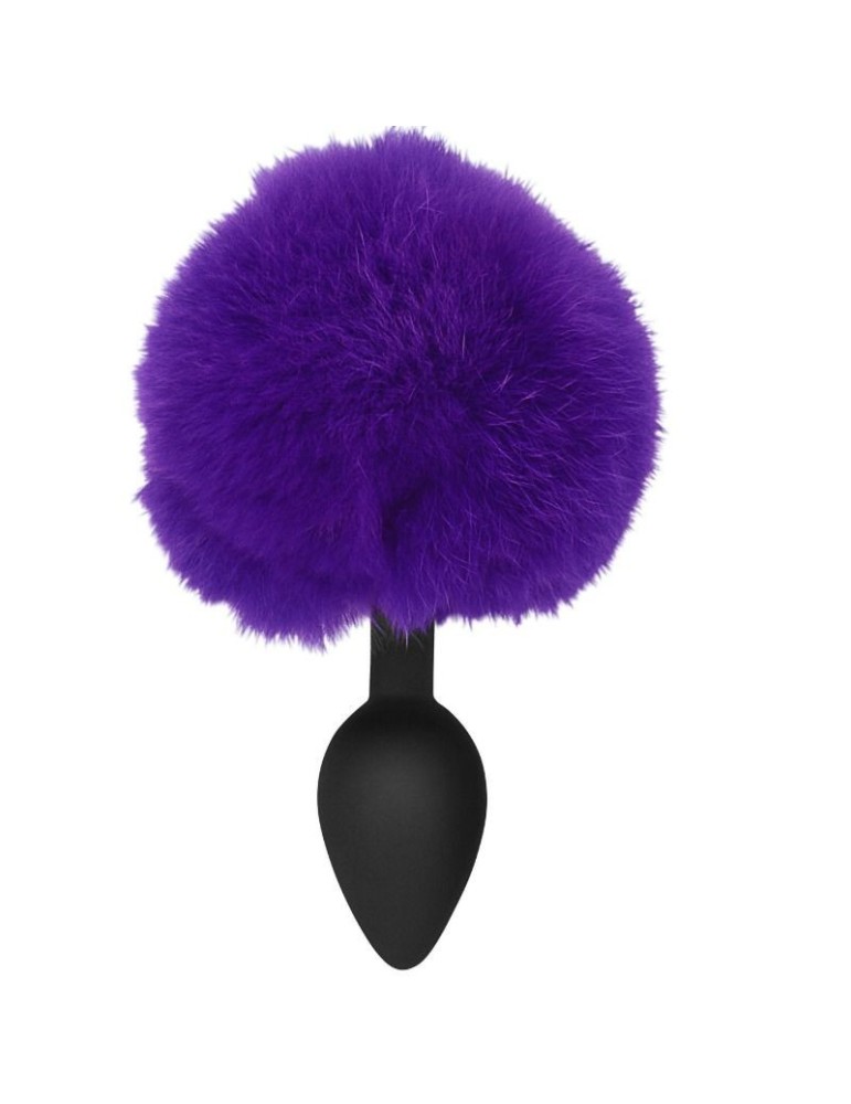 fiche de sport plug lapin en métal lilas de minuit