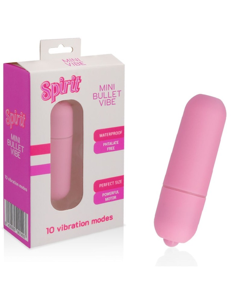 spirit bullet vibromasseur 10 vitesses rose_3