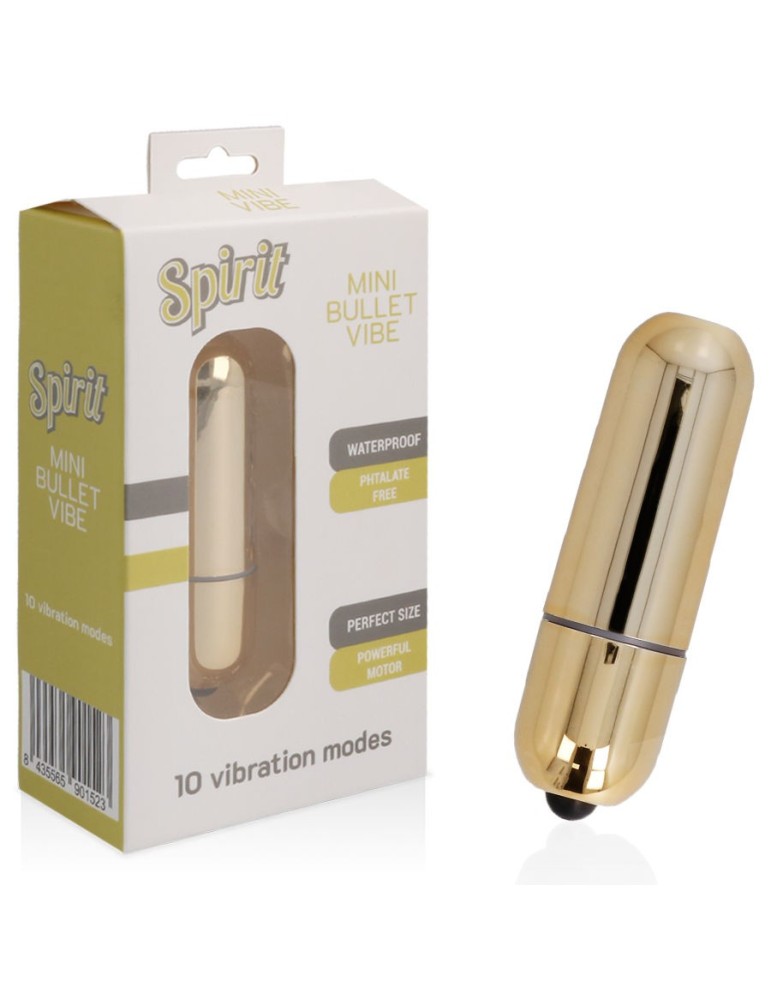 spirit vibromasseur balle 10 vitesses or_3