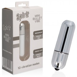 spirit bullet vibromasseur 10 vitesses argent_3