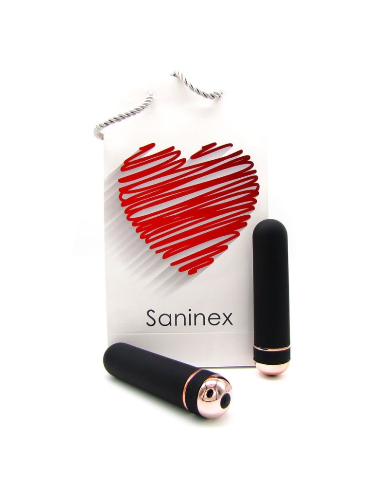 saninex orgasmic elegance - noir et or 13 cm_2