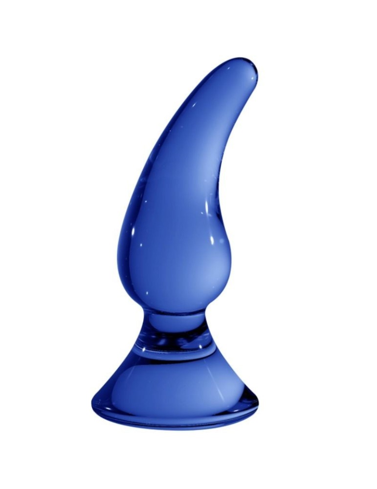chrystalino - plug anal genius - bleu