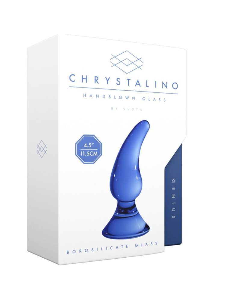 chrystalino - plug anal genius - bleu_2