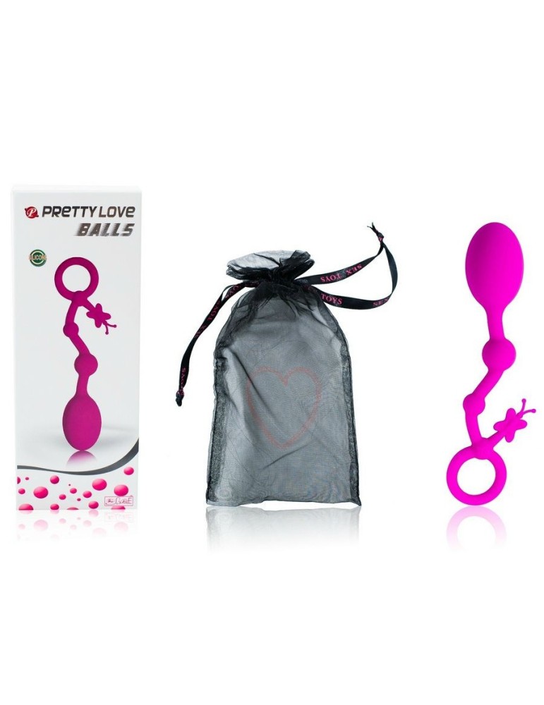 pretty love flirtation - balle stimulante en silicone
