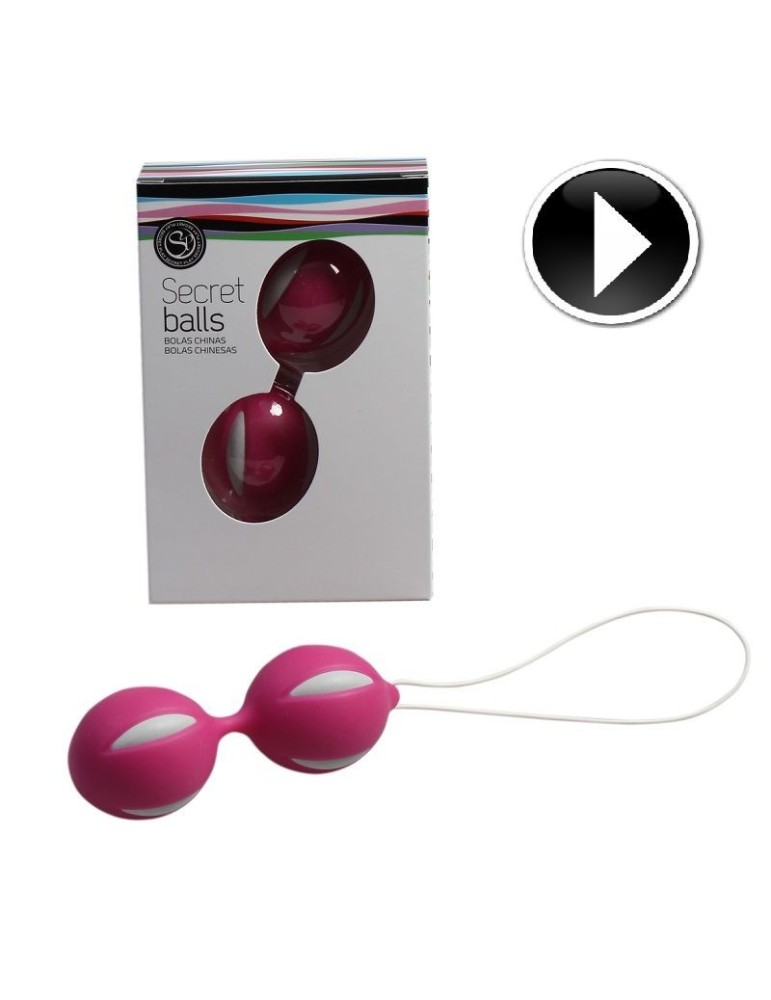 boules secrètes boules fuchsia