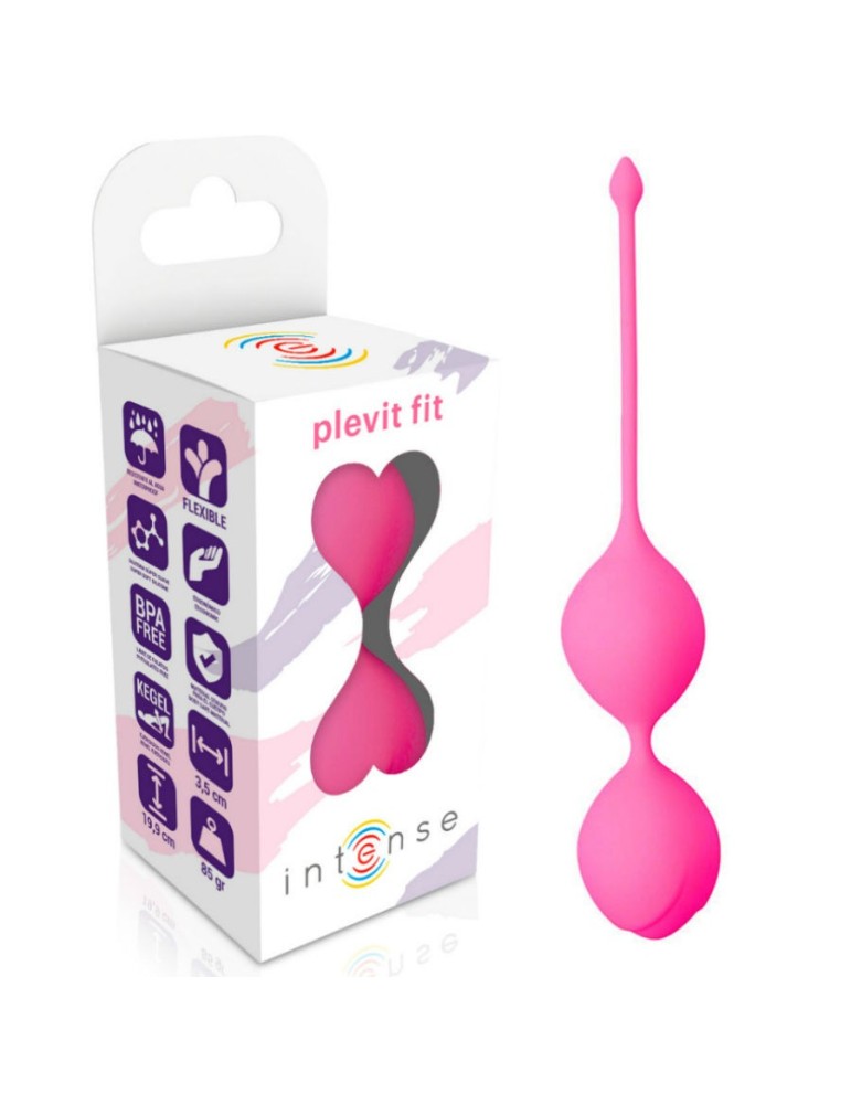 boules en silicone fuchsia intense plevit fit_2