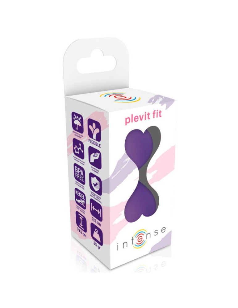 boules en silicone lilas intense plevit fit