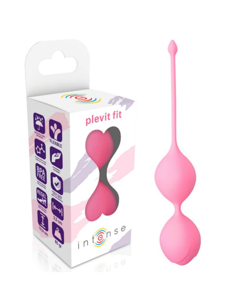 boules en silicone rose intense plevit fit_2