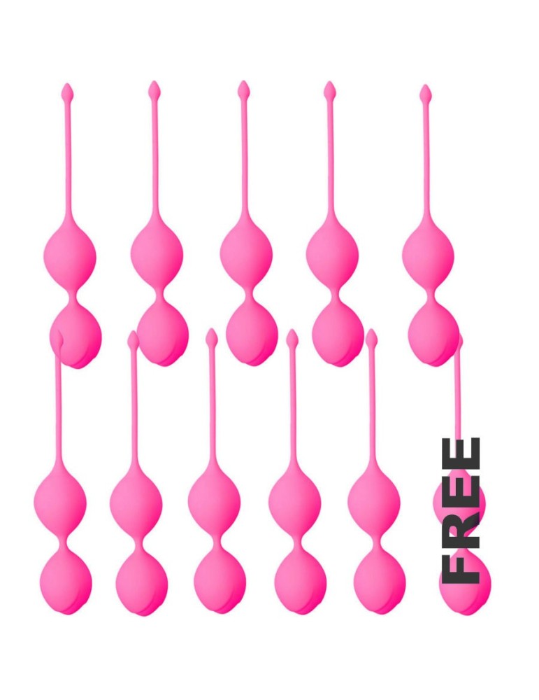 balles en silicone fuchsia intense plevit fit 10 + 1 gratuit_3