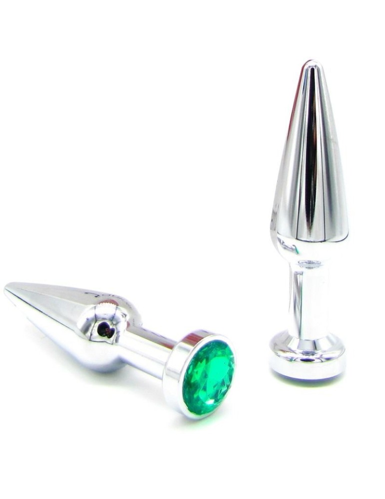 saninex plug métal diamant orgasmique intense