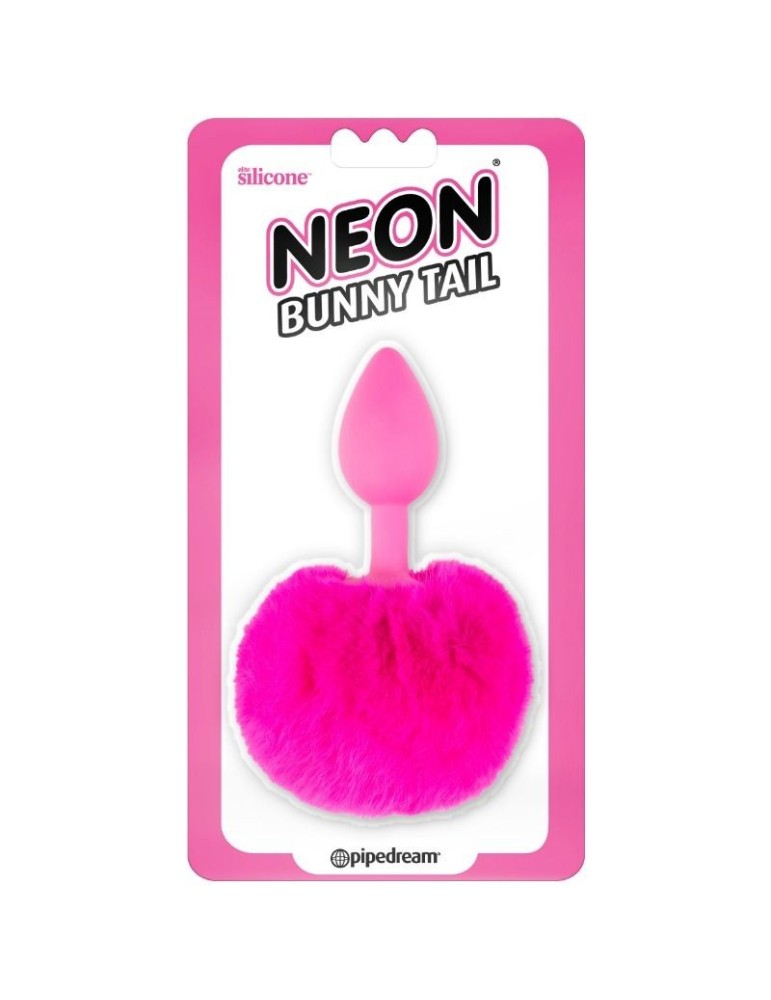 plug néon queue de lapin rose_3