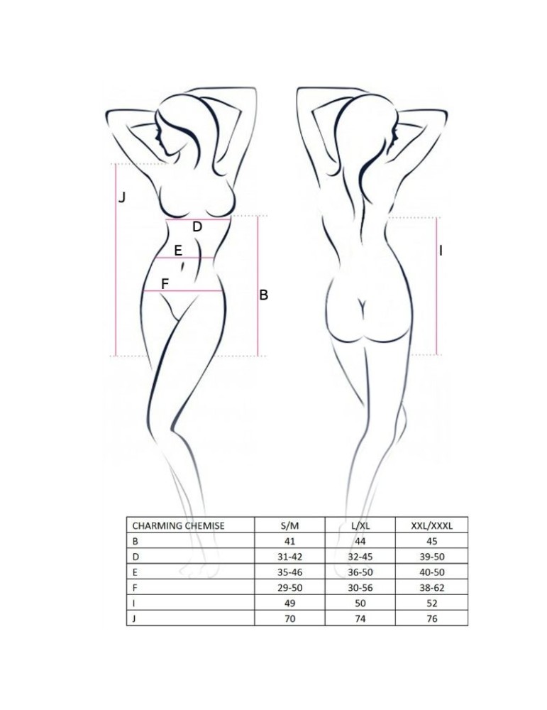 passion femme charmante chemise noir taille_2