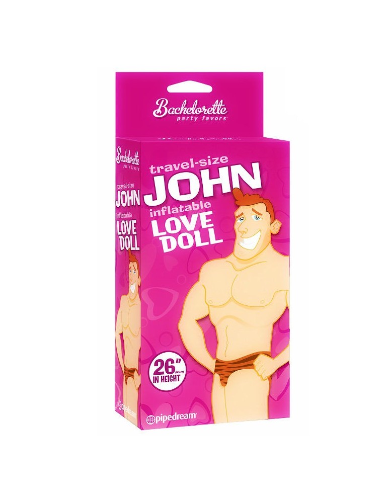 poupée gonflable john 66cm