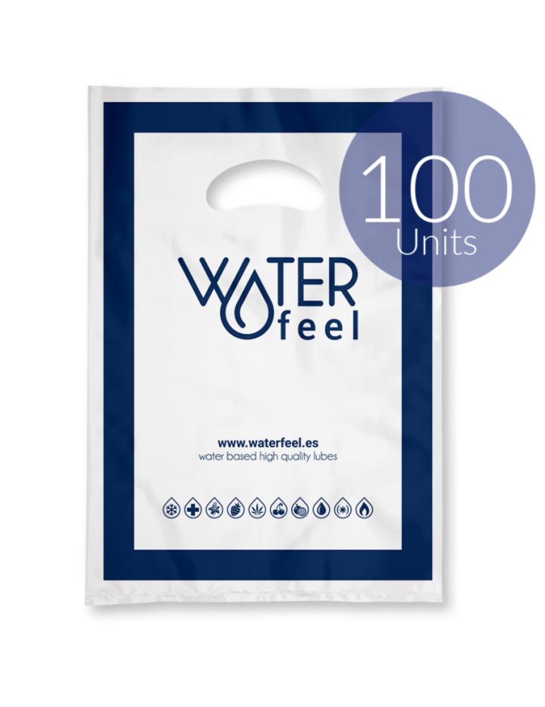 waterfeel 100 petits sacs en plastique 25 x 35 cm_2