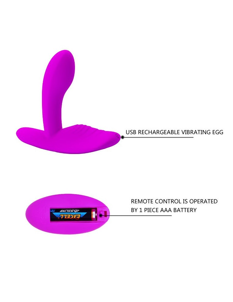 joli stimulateur d'amour avec vibration et télécommande_2