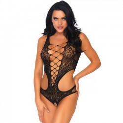 leg avenue dentelle teddy avec ouverture tu
