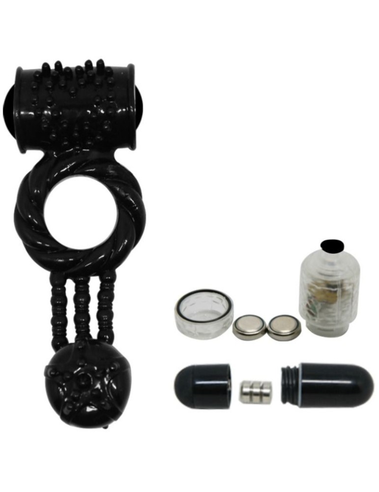 anneau vibrant anneau doux avec double stimulation_3