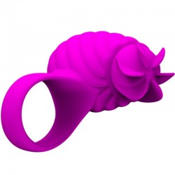 anneau en silicone française pretty love avec rotation lilas_7