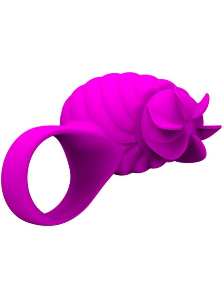 anneau en silicone française pretty love avec rotation lilas_7