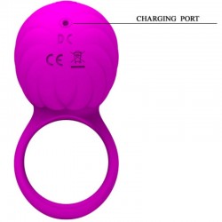 anneau en silicone française pretty love avec rotation lilas_8