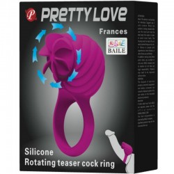 anneau en silicone française pretty love avec rotation lilas_9