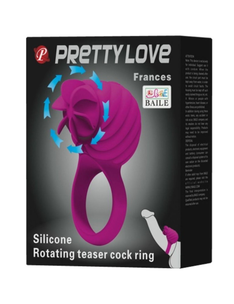 anneau en silicone française pretty love avec rotation lilas_9