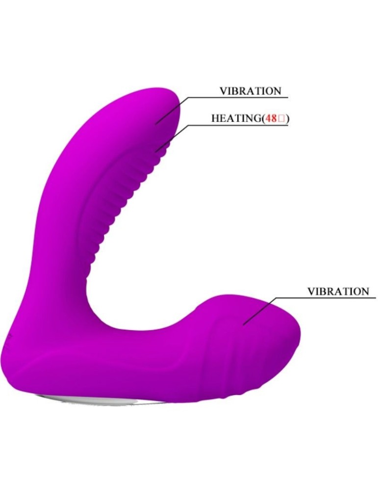 masseur anal pretty love lillian avec fonction vibrant et de chaleur_4