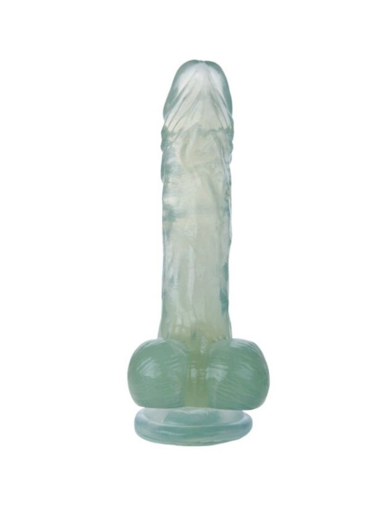gode ​​coq réaliste transparent 21,6 cm