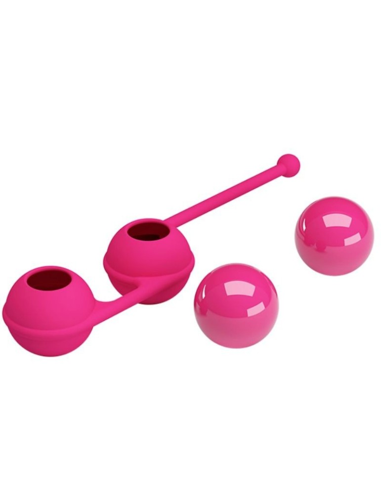 jolies boules de kegel d'amour resserrent iii rose_4