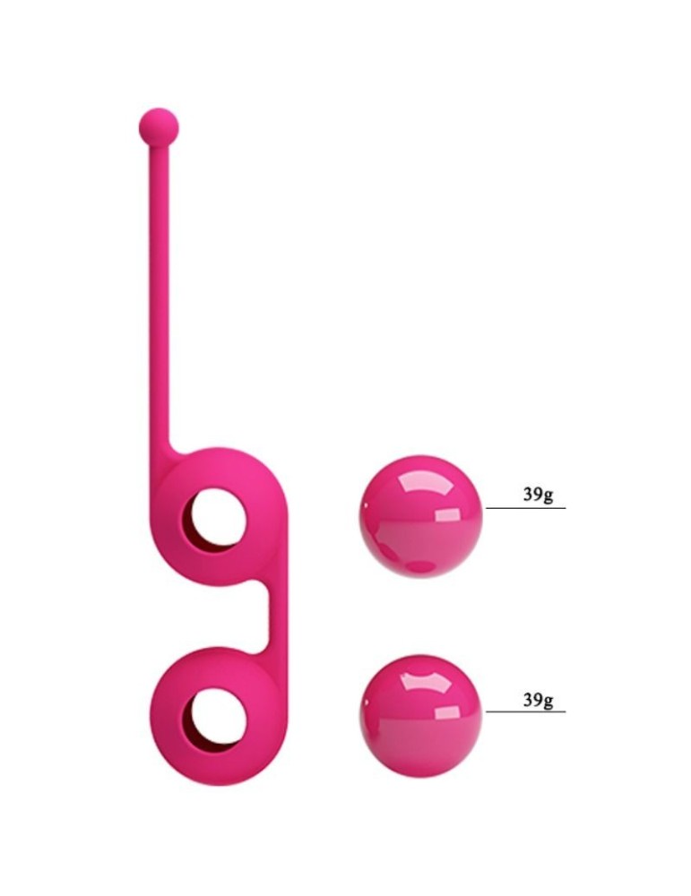 jolies boules de kegel d'amour resserrent iii rose_6