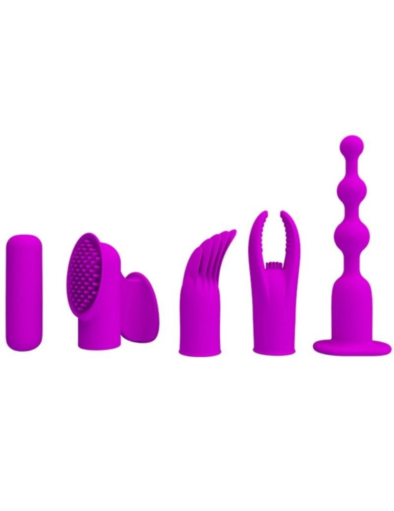 stimulateurs vibrants 4 en 1 pretty love