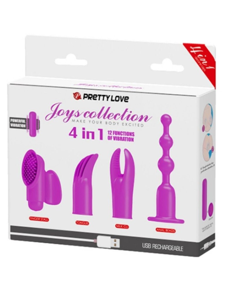 stimulateurs vibrants 4 en 1 pretty love_12