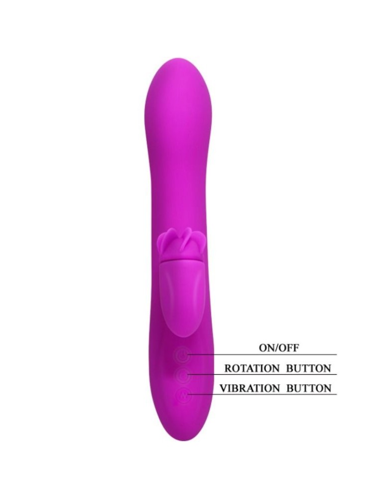 vibromasseur pretty love buck avec fonction de rotation_2