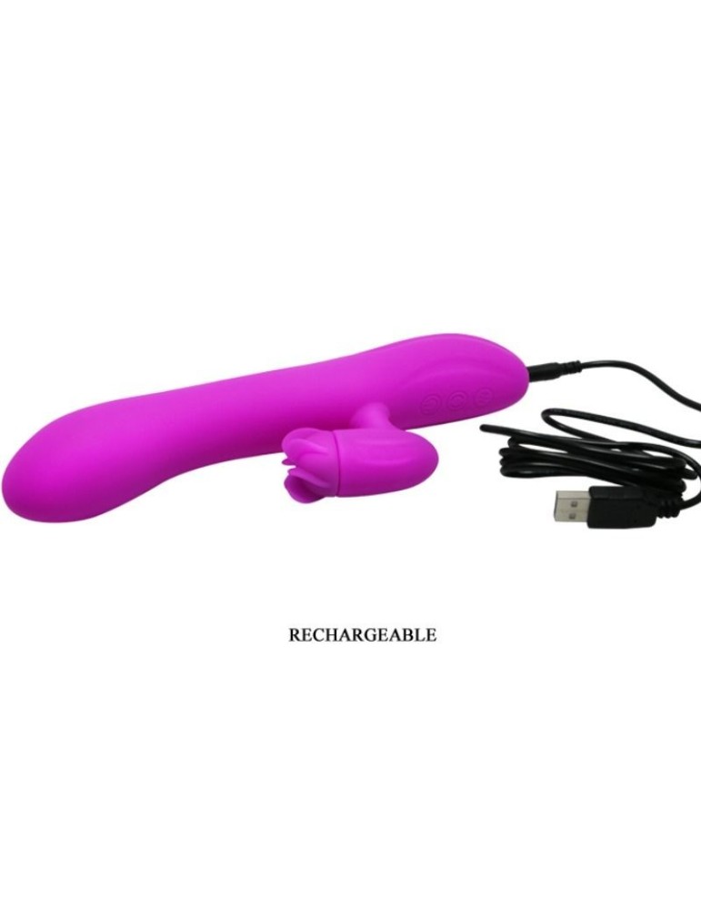 vibromasseur pretty love buck avec fonction de rotation_5