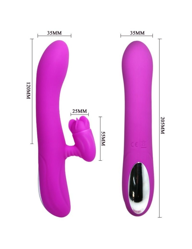 vibromasseur pretty love buck avec fonction de rotation_7