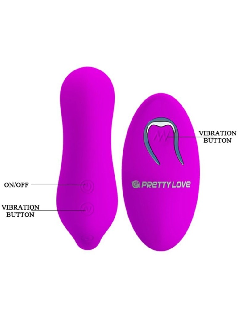 jolie pince de stimulateur de télécommande d'amour 12 modes_7
