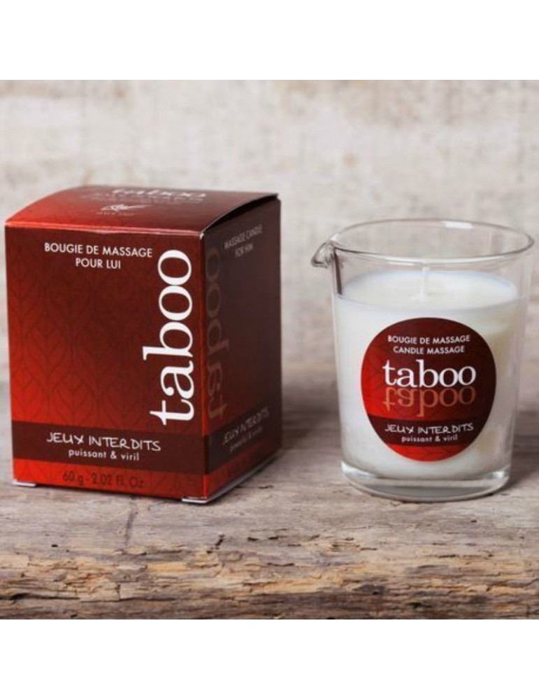 bougie de massage ruf taboo pour lui_2