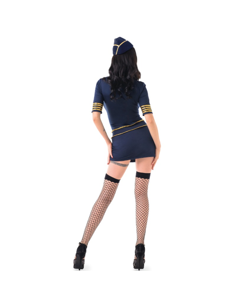 le frivole - costume d'hôtesse sexy 2 pièces l / xl_2