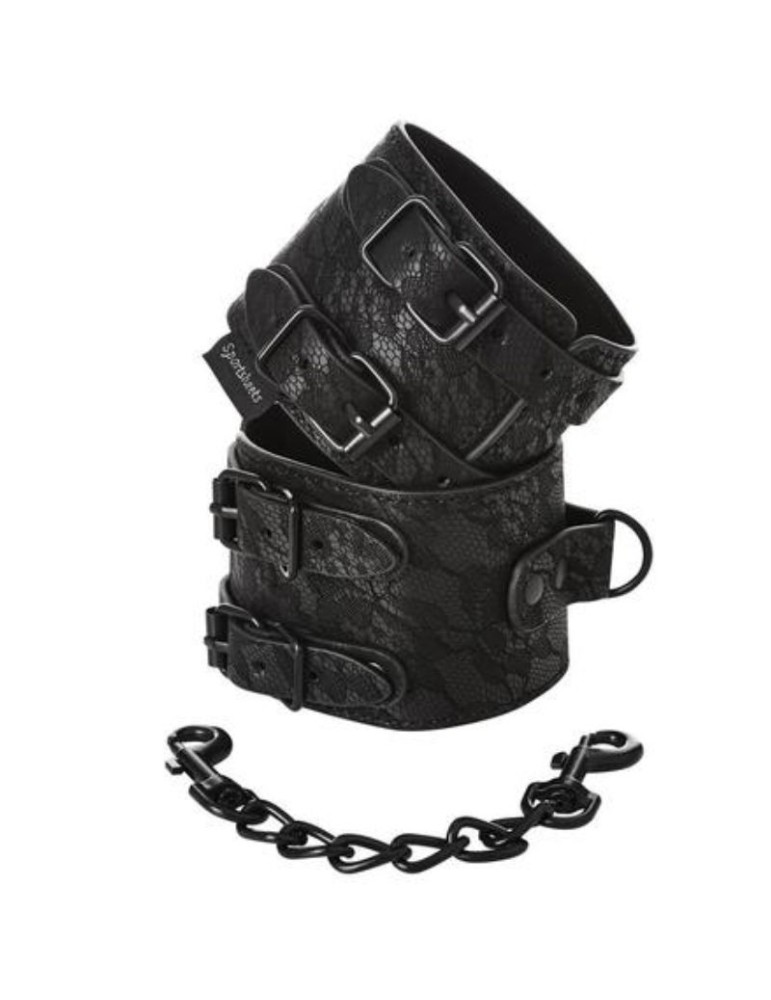 sportsheets menottes double sangle sincèrement