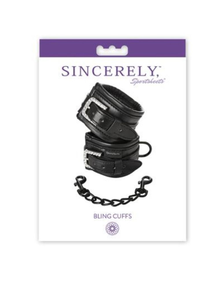 menottes de feuilles de sport avec étincelant sincèrement_2