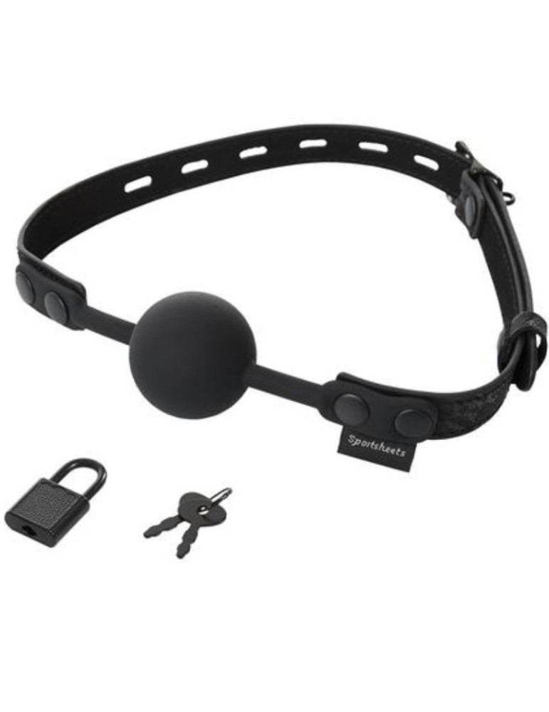 sportsheets sincèrement cadenas gag