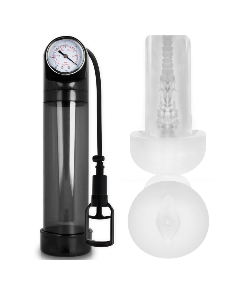 pump addicted boner bombshell rx9 noir avec masturbateur
